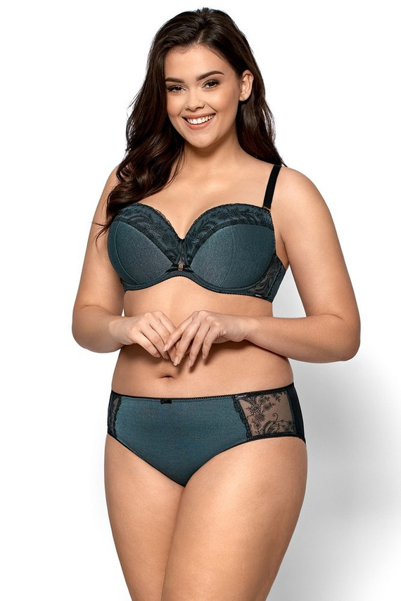 Agnes Szorty damskie Nipplex zielony