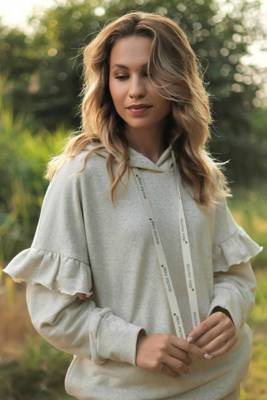 4308 Bluza dresowa Doctor Nap - salt pepper