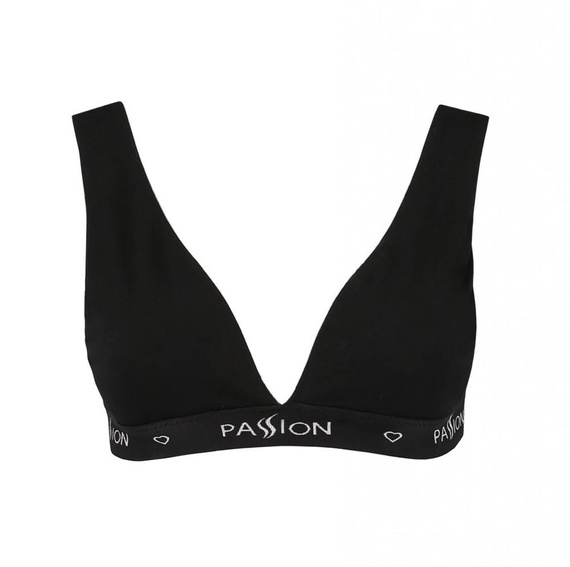 PS015 Top Biustonosz miękki Passion czarny