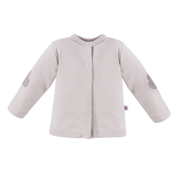 Mellow Kaftanik bawełniany Ewa Klucze- szary 