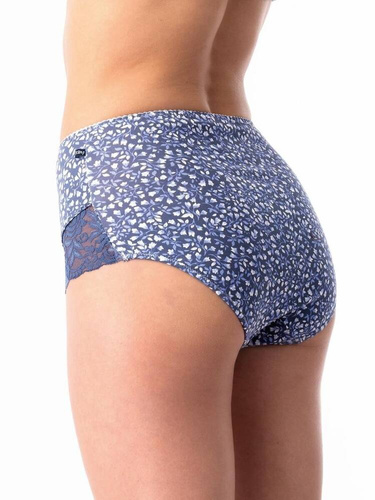 LPF 526  A'2 Figi damskie 2-pak Key biały granatowy