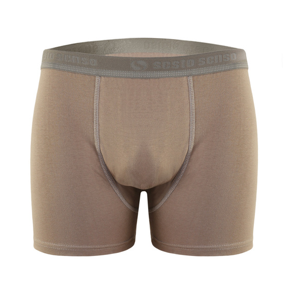 BM02 Cougar Bokserki męskie Sesto Senso - ciemnobeżowy 