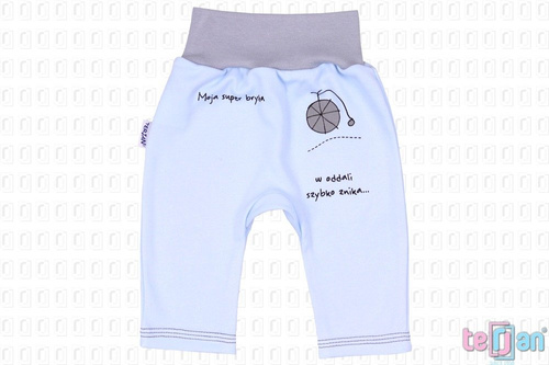 Spodenki bawełniane "BIKE" żółty