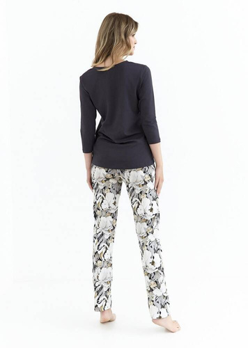 416 Piżama damska Cana - grafitowy 