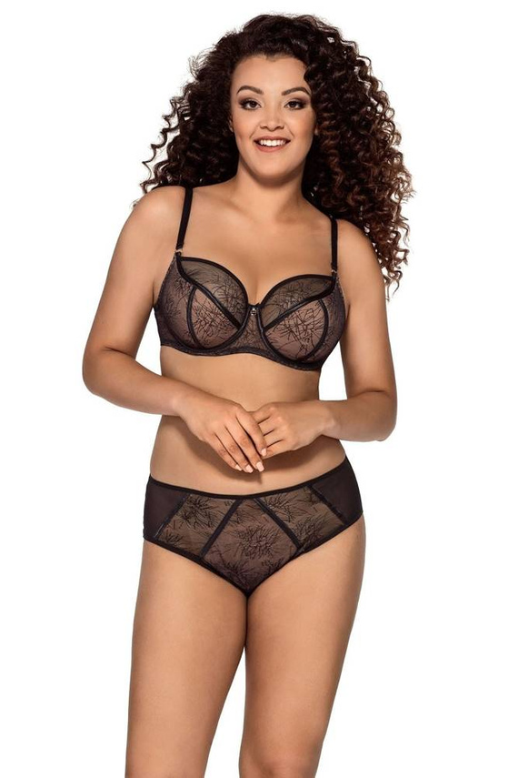 1994  Biustonosz półusztywniany Ava -czarny