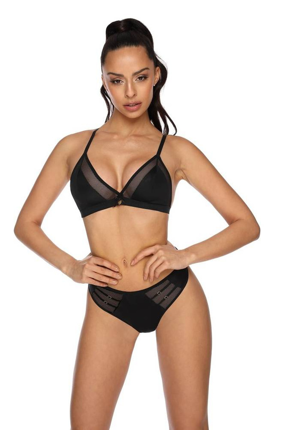 M-3300/0 Janet Biustonosz miękki Mat czarny