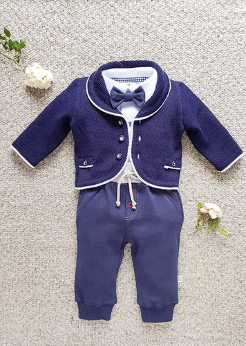 MARG/2 Little Gentleman marynarka sweterkowa Marija - granat