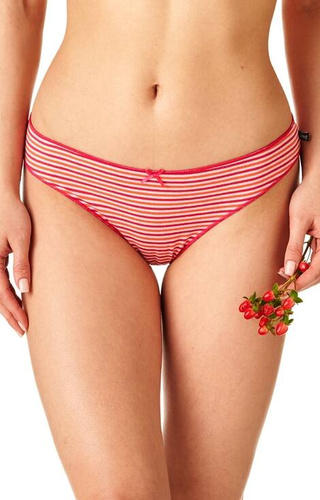 LPR 331 B22 A'2 Figi damskie 2-pak Key różowy-pomarańczowy