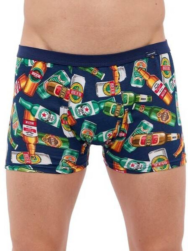 280/236 Bottles Bokserki męskie Tattoo Cornette