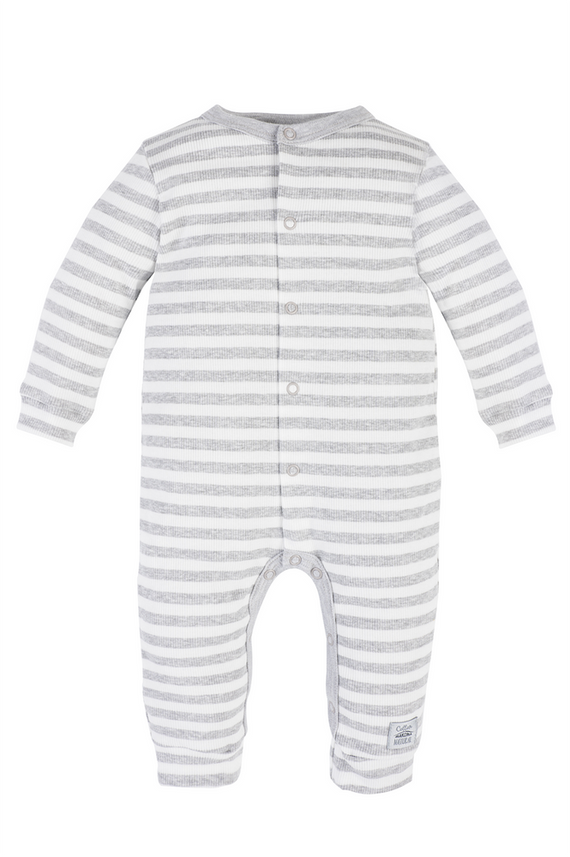 02247BSS "Greco" Pajac bez stópek Makoma szary