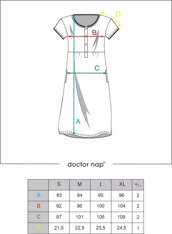 4242 Koszula Nocna do karmienia Doctor Nap - wasabi