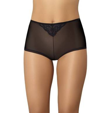 320 Franceska Figi z wysokim stanem Teyli - czarny