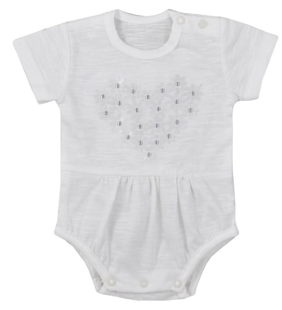 Body niemowlęce krótki rękaw "MARCELINKA" Koala- różowy