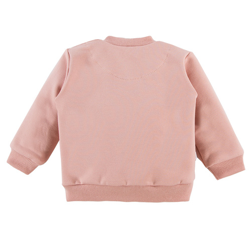 Daisy Bluza dresowa rozpinana Eevi- jasny róż
