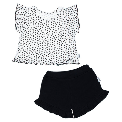 141400 Komplet bluzka + spodenki Nicol