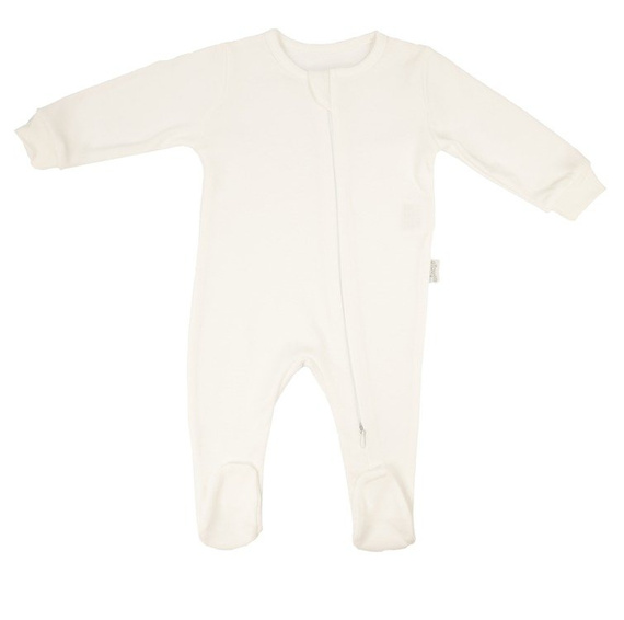 151 (014 02) Pajacyk bawełniany "Basic" Nicol - ecru