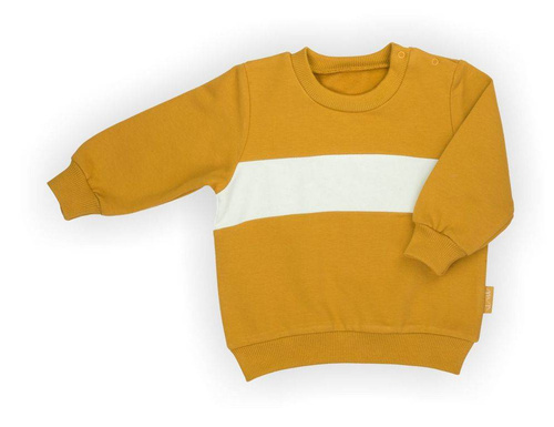 176274 Bluza dresowa "Michalina" Nicol - musztardowy