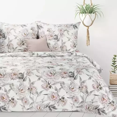 Lea 04 Pościel z mikrowłókna Desing 91 pudrowy róż