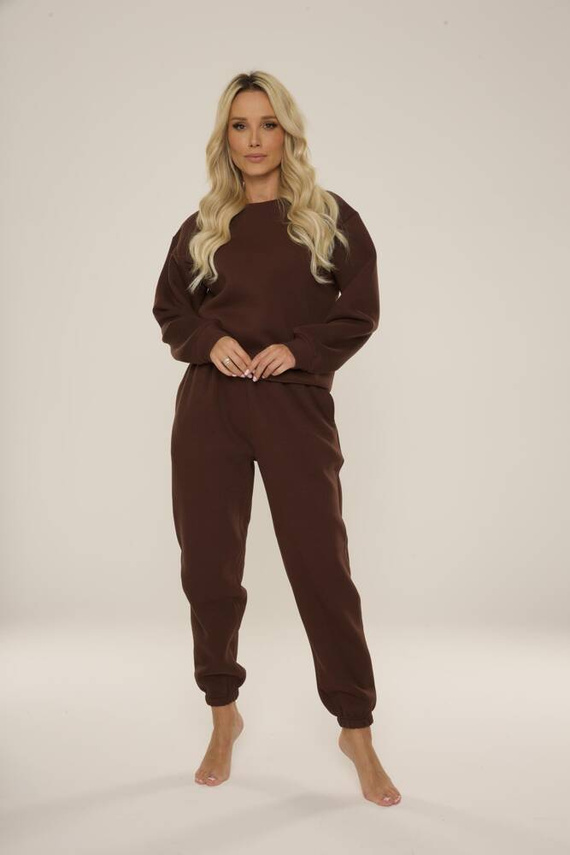 812 Indigo dres damski Forex - czekoladowy