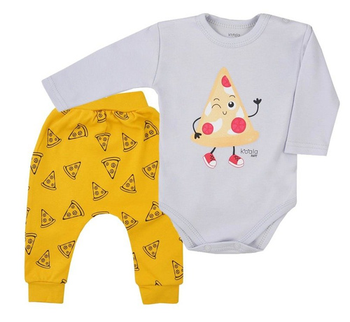 Body+ spodenki "YUMMY" Koala- biały