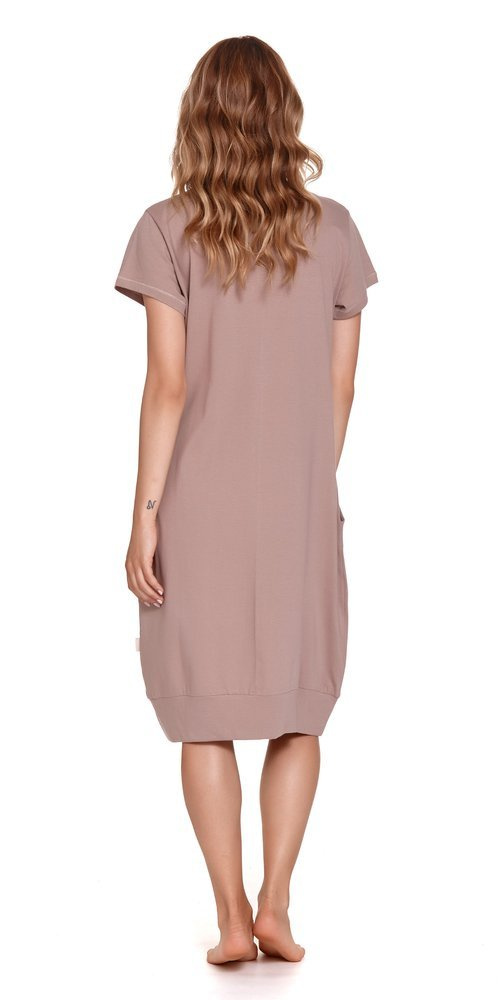 4348 Koszula Nocna ciążowa i do karmienia Doctor Nap - beige