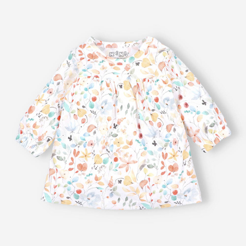 ABN-3748 Bicycle Sukienka z bawełny organicznej Nini druk