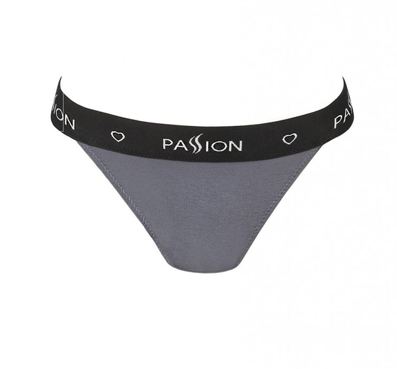 PS015 Figi damskie Passion ciemny szary