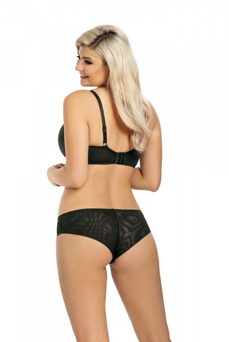 3109 Biustonosz usztywniany do karmienia Lupoline-czarny