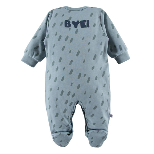 Pacific Pajac niemowlęcy bawełniany Eevi - zielony