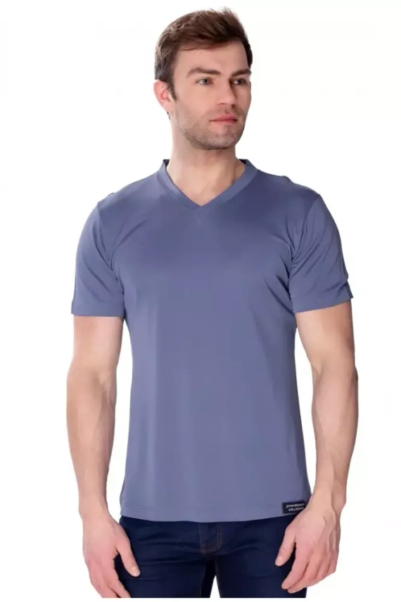 6087 Koszulka t-shirt Caro James Bradley grafitowy