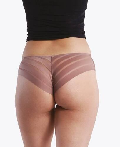 Figi damskie Joy Julimex  czekoladowy