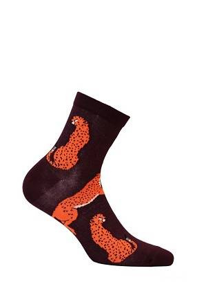 G84.01N Skarpety Damskie wzorowane Gatta 279 purple