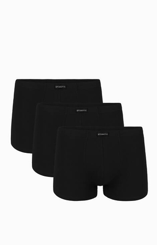 3BMH-007 A'3 Bokserki męskie Atlantic czarny