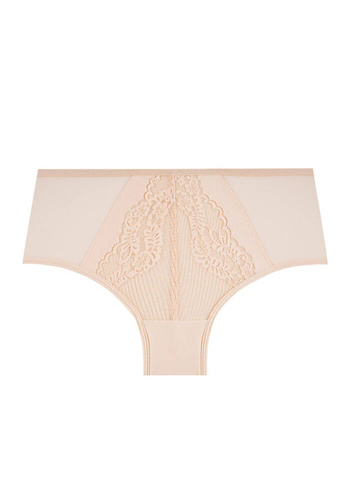 Casilda II  Figi Damskie Nipplex beżowy