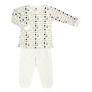 Piżamka niemowlęca "GOLDEN HEARTS" Makoma