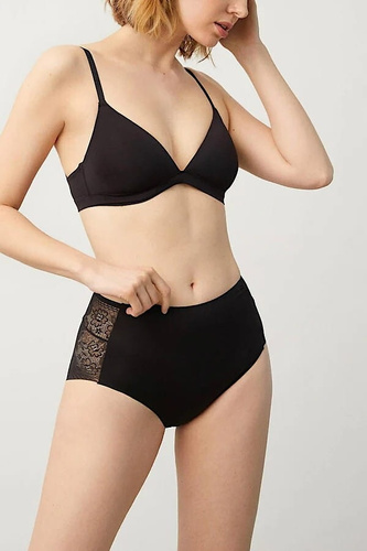 19191 Figi Damskie Wysoki Stan Ysabel Mora - czarny