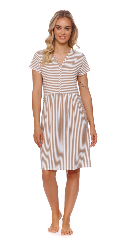 9928 Koszula ciążowa i do karmienia Doctor Nap - stripes