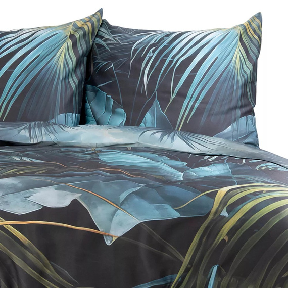 12403 Pościel satynowa liście Darymex satynlove premium
