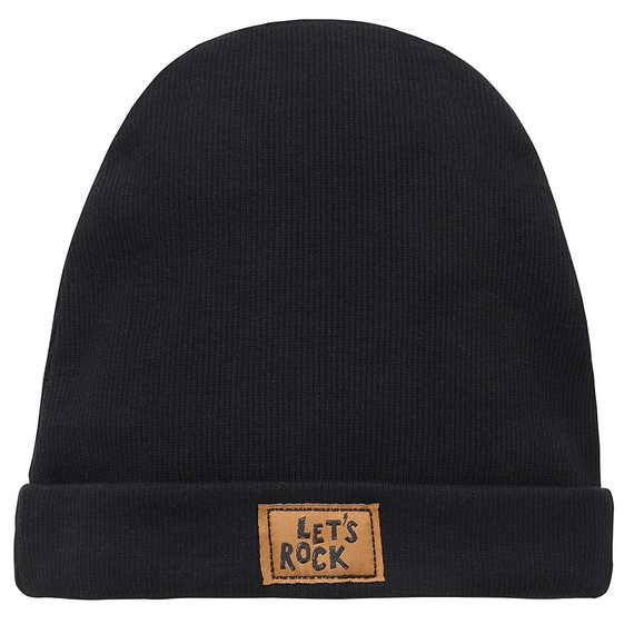 Lets Rock Czapka dziecięca Pinokio - czarny 