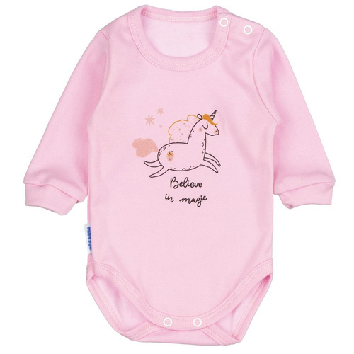 Gruszka body niemowlęce długi rękaw Martex biały