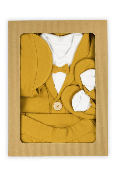 169404 Komplet 5-częściowy "Mix" Nicol - musztardowy