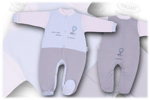 Pajac "BALONIK" żółty Terjan