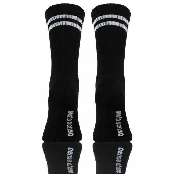 SKB04 Skarpety sportowe długie Sesto Senso czarny