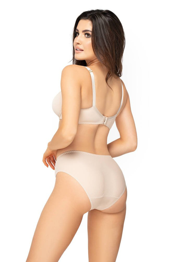 Mama Claudia Light Beige półusztywniany biustonosz do karmienia Benefit beżowy