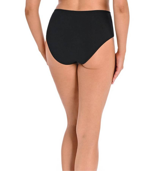 1125-3 Vicky Wielopak Figi z wysokim stanem Teyli - beżowy/czarny/biały