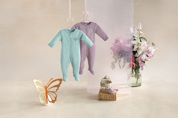 Magic Vibes Pajac niemowlęcy Pinokio - zielony