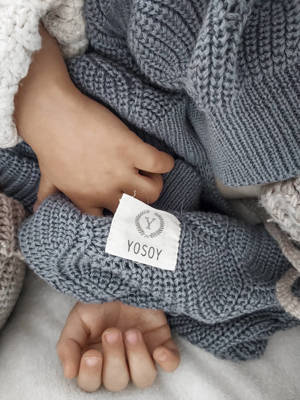 WAVES Kocyk eco cotton Yosoy Denim