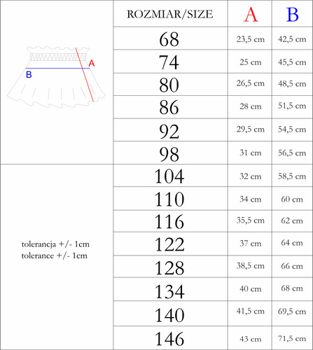 208174 Spódniczka bawełniana "Lizy" Nicol