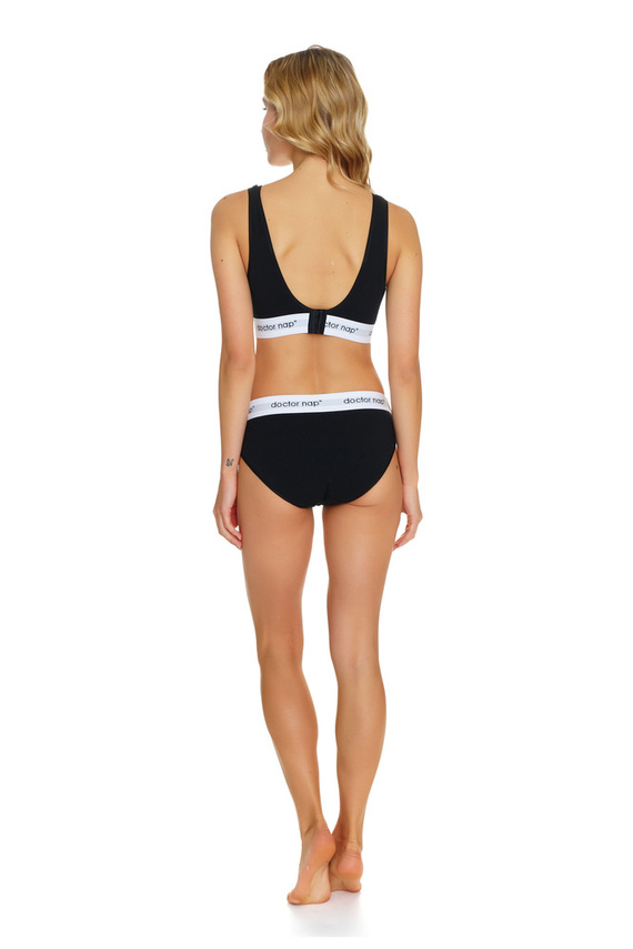 5376 biustonosz ciążowy i do karmienia Doctor Nap - black
