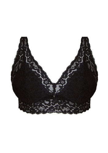 Kaja Biustonosz miękki soft Nipplex- czarny